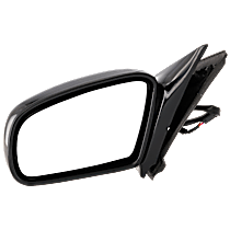 Driver Side Mirror, Power, Manual Folding, Non-Heated, Paintable, No Signal Light, No Memory, No Puddle Light, No Auto-Dimming, No Blind Spot Feature