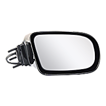 Passenger Side Mirror, Power, Non-Folding, Non-Heated, Paintable, No Signal Light, No Memory, No Puddle Light, No Auto-Dimming, No Blind Spot Feature
