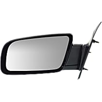 Driver Side Mirror, Manual Adjust, Manual Folding, Non-Heated, Paintable, Without Signal Light, Without memory, Without Puddle Light, Without Auto-Dimming, Without Blind Spot Feature