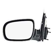 Driver Side Mirror, Manual Adjust, Manual Folding, Non-Heated, Paintable, No Signal Light, No Memory, No Puddle Light, No Auto-Dimming, No Blind Spot Feature