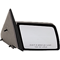 Passenger Side Mirror, Manual Adjust, Non-Folding, Non-Heated, Paintable, Without Signal Light, Without memory, Without Puddle Light, Without Auto-Dimming, Without Blind Spot Feature
