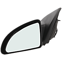 Driver Side Mirror, Power Adjust, Non-Heated, Paintable, Non-Folding, No Signal Light, No Blind Spot Feature, No Memory, No Puddle Light, No Auto-Dimming