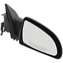 Passenger Side Mirror, Power Adjust, Non-Heated, Paintable, Non-Folding, No Signal Light, No Blind Spot Feature, No Memory, No Puddle Light, No Auto-Dimming