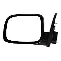 Driver Side Mirror, Power, Manual Folding, Heated, Paintable, No Signal Light, No Memory, No Puddle Light, No Auto-Dimming, No Blind Spot Feature