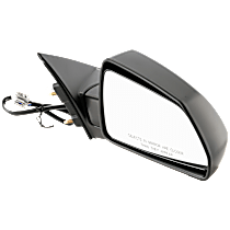 Passenger Side Mirror, Power, Manual Folding, Heated, Paintable, Without Signal Light, Without memory, Without Puddle Light, Without Auto-Dimming, Without Blind Spot Feature