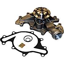 Water Pump, New, 6 Cyl 4.2L, GMB OE Replacement - 