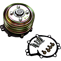 Water Pump, With 3V Pulley, New, 4 Cyl 2.5L, GMB OE Replacement - 