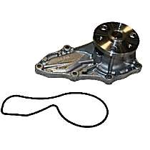 Water Pump, New, 4 Cyl 2.4L, GMB OE Replacement - 