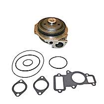 Water Pump, Engine Des: 3406, enginemfrname: Caterpillar, Round Tooth Gear, New, 14.6L, OE Replacement Series - 