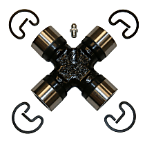 U Joint, 4WD, Outside Lock Rings - Rear Shaft All Joints
