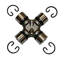 U Joint - Front Shaft All Joints