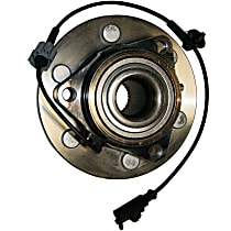 Front, Driver or Passenger Side Wheel Hub, AWD, 6 Lugs, GMB OE Replacement
