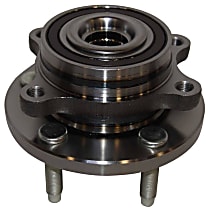 Wheel Hub, 5 Lugs, With Bearing,, GMB OE Replacement