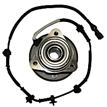 Front, Driver or Passenger Side Wheel Hub, 4WD, Torsion Bar Front Suspension, 5 Lugs, GMB OE Replacement