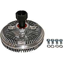 Thermal Fan Clutch; Counter Clockwise (Reverse) Rotation; Severe Duty, Severe-duty thermal, 8 Cyl 5.4L, GMB OE Replacement - 