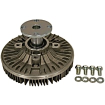 Thermal Fan Clutch; Counter Clockwise (Reverse) Rotation; Severe Duty; 18 In. Fan; Without Ac; 19 In. Fan; With Ac, Severe-duty thermal, 5.8L, GMB OE Replacement - 