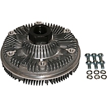 Clockwise (Standard) Rotation; Thermal Fan Clutch; Severe Duty, Severe-duty thermal, 8 Cyl 7.3L, GMB OE Replacement - 