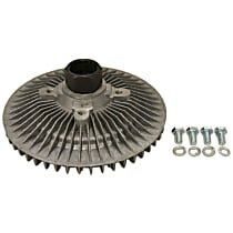 Thermal Fan Clutch; Standard Duty; Counter Clockwise (Reverse) Rotation, Standard thermal, 6 Cyl 4.9L, GMB OE Replacement - 
