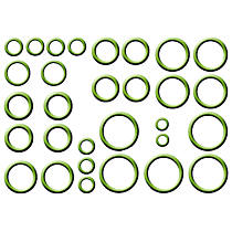A/C O-Ring and Gasket Seal Kit, All Seals For Air Conditioning - 
