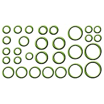A/C O-Ring and Gasket Seal Kit, All Seals For Air Conditioning - 