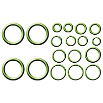 A/C O-Ring and Gasket Seal Kit, All Seals For Air Conditioning - 