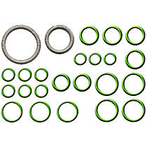 A/C O-Ring and Gasket Seal Kit, All Seals For Air Conditioning - 