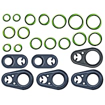 A/C O-Ring and Gasket Seal Kit, FULL HYBRID EV-GAS (FHEV), All Seals For A.C.
