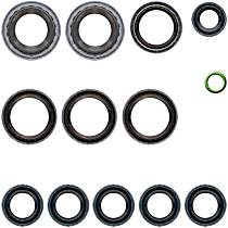 A/C O-Ring and Gasket Seal Kit, All Seals For Air Conditioning - 