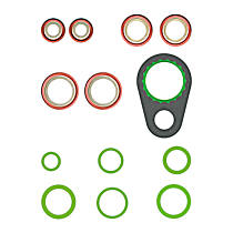 A/C O-Ring and Gasket Seal Kit, All Seals For A.C.