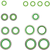 A/C O-Ring and Gasket Seal Kit, All Seals For Air Conditioning - 