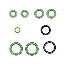 A/C O-Ring and Gasket Seal Kit, All Seals For A.C.