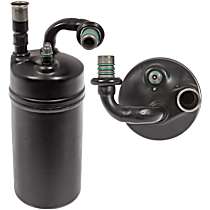 1411240 A/C Accumulator, 4 Cylinder, 1.9L Engine, Spring Lock Fittings, Short Male Tube, Pigtail 1711464, Switch 1711326, Switch O-Ring 1311405