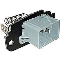 Blower Motor Resistor, With Manual Air Conditioning Controls; Blower Resistor - 