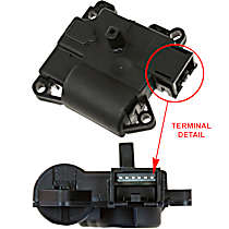 Blend Door Motor - Sold individually, Mode Door Actuator, Panel - 