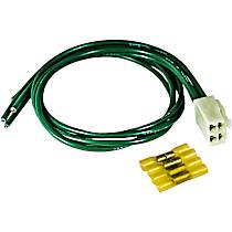 With 4 Terminal; Blower Motor Resistor Pigtail, OE Replacement Series - 