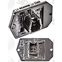With Manual Air Conditioning Controls; Blower Motor Resistor - 
