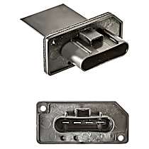 Blower Motor Resistor, With Manual Air Conditioning Controls; Blower Resistor, OE Replacement Series - 