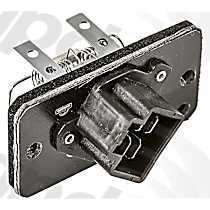 Blower Motor Resistor, Blower Resistor; With Manual A.C. Control - Rear