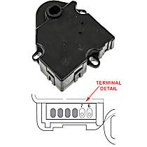 A/C Actuator, Recirculation Door Actuator
