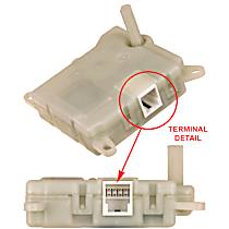 A/C Actuator, Mode Door Actuator; With Manual A.C. Control
