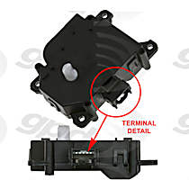 Heater Blend Door Actuator Sold individually, 2nd Design