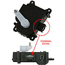 HVAC Heater Blend Door Actuator, Blend Door Actuator; 2Nd Design