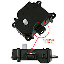 HVAC Heater Blend Door Actuator, Blend Door Actuator - Auxiliary