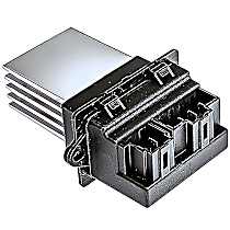 Blower Motor Resistor, With Automatic A.C. - Front