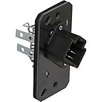 Blower Motor Resistor, GAS, Without Automatic Temperature Control