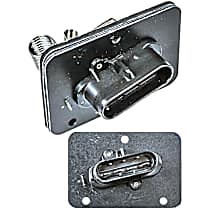 With Manual Air Conditioning Controls; Blower Motor Resistor - 
