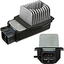 With Automatic Air Conditioning; Blower Motor Resistor - 