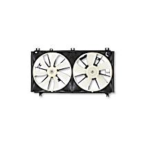 Radiator Fan 6 Cyl 3.5L, Without Reservoir, Dual fan, GPD OE Replacement