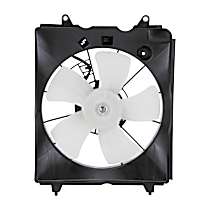 Radiator Fan Driver Side, 4 Cyl 2.4L, Radiator Side, Single fan, GPD OE Replacement
