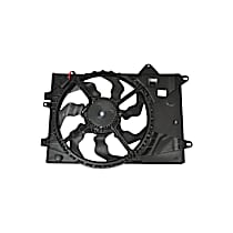 Radiator Fan 4 Cyl 1.8L, With Air Conditioning; Radiator And Condenser Complete Assembly, Single fan - 